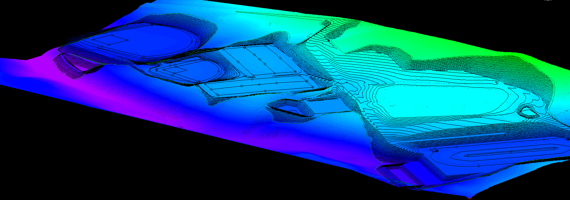 3D Excavation Earthwork Sitework Takeoffs